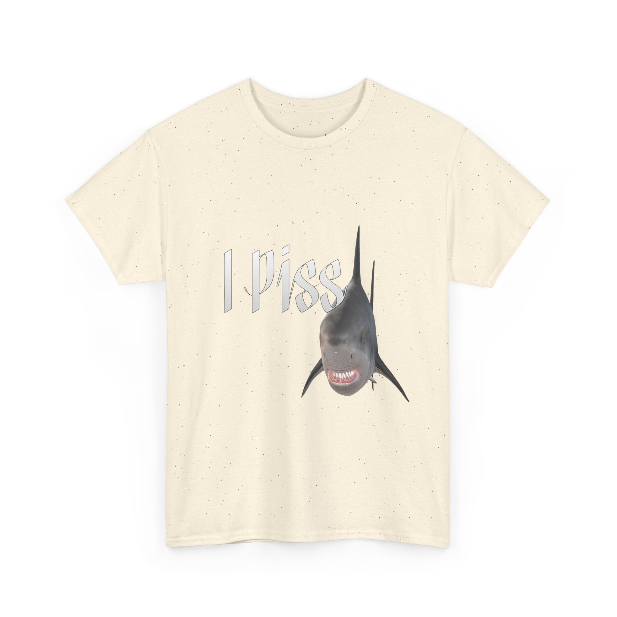 I Piss Shark Tee - Unisex Heavy Cotton
