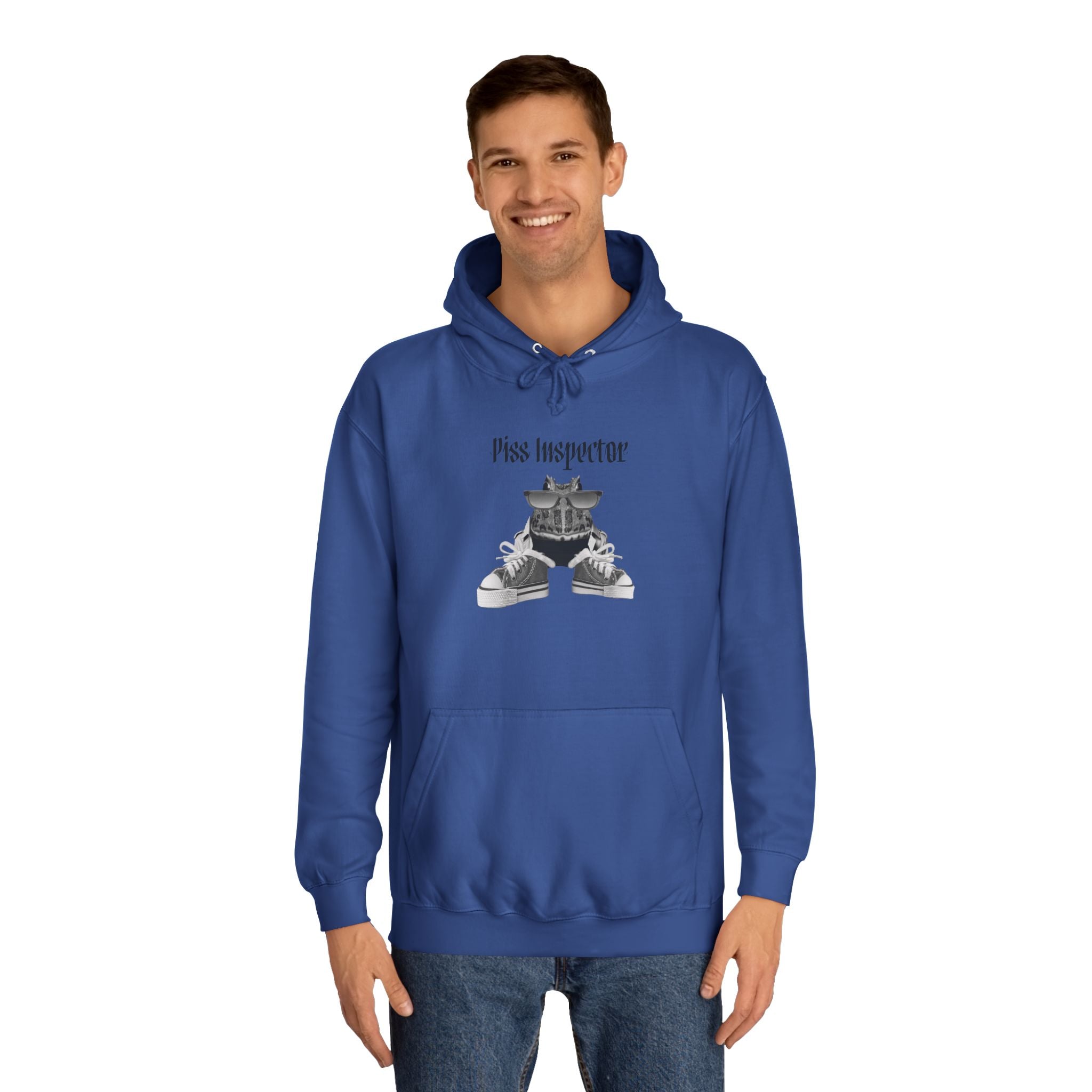 "Piss Inspector" Frog - Unisex Artistic College Hoodie