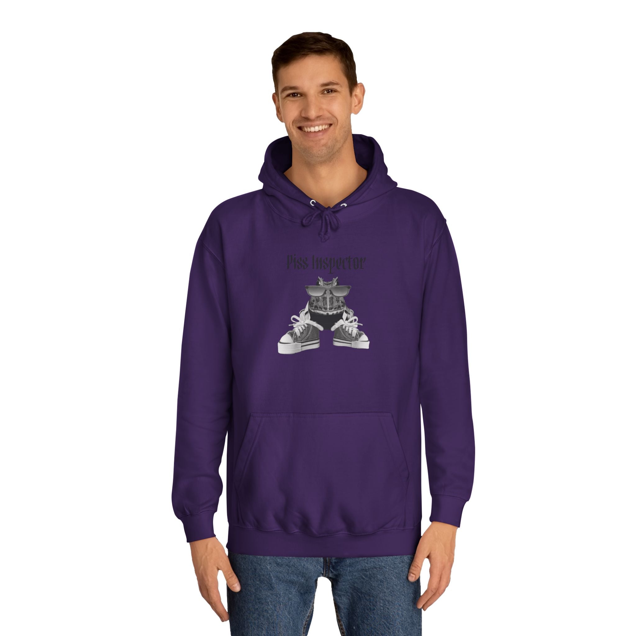 "Piss Inspector" Frog - Unisex Artistic College Hoodie