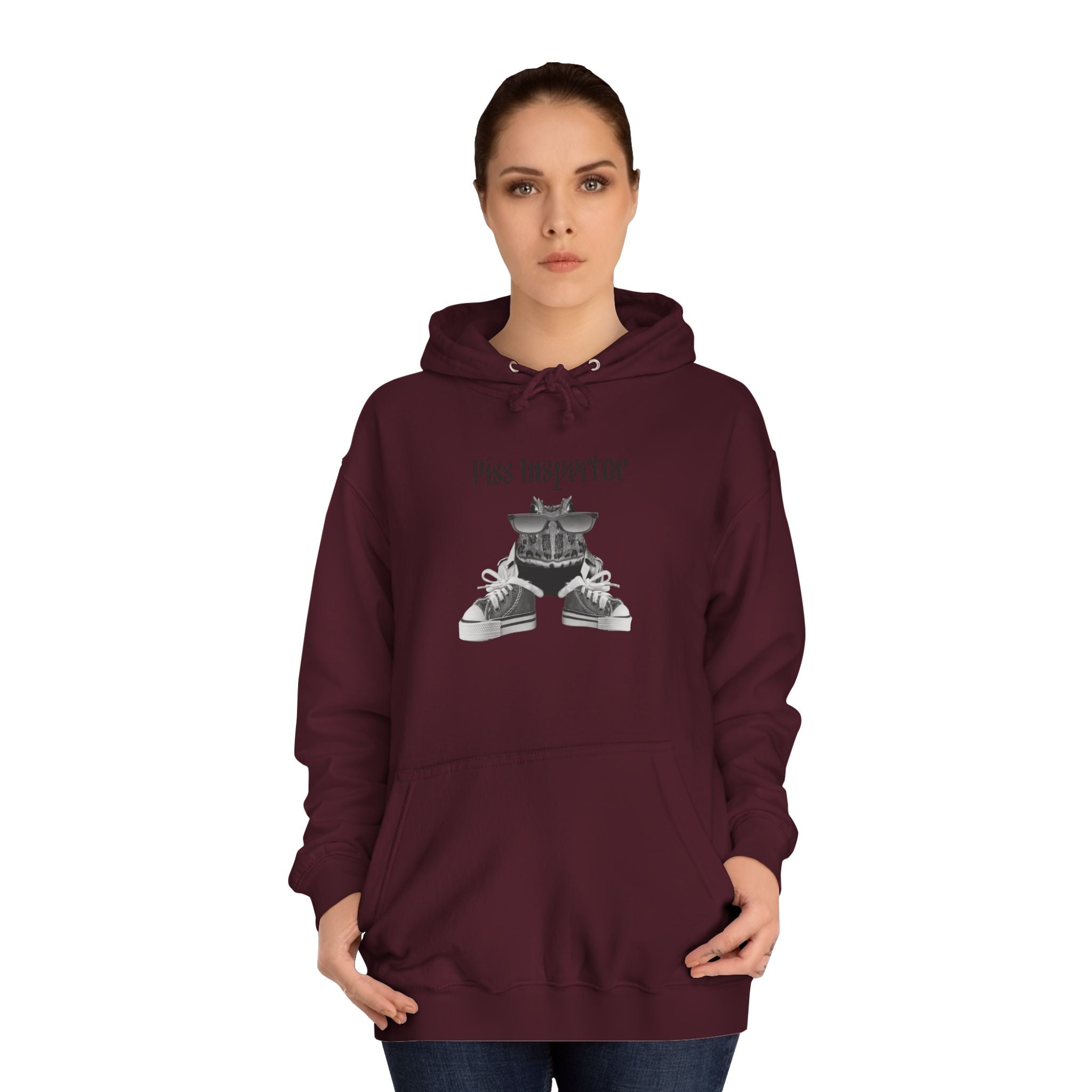 "Piss Inspector" Frog - Unisex Artistic College Hoodie