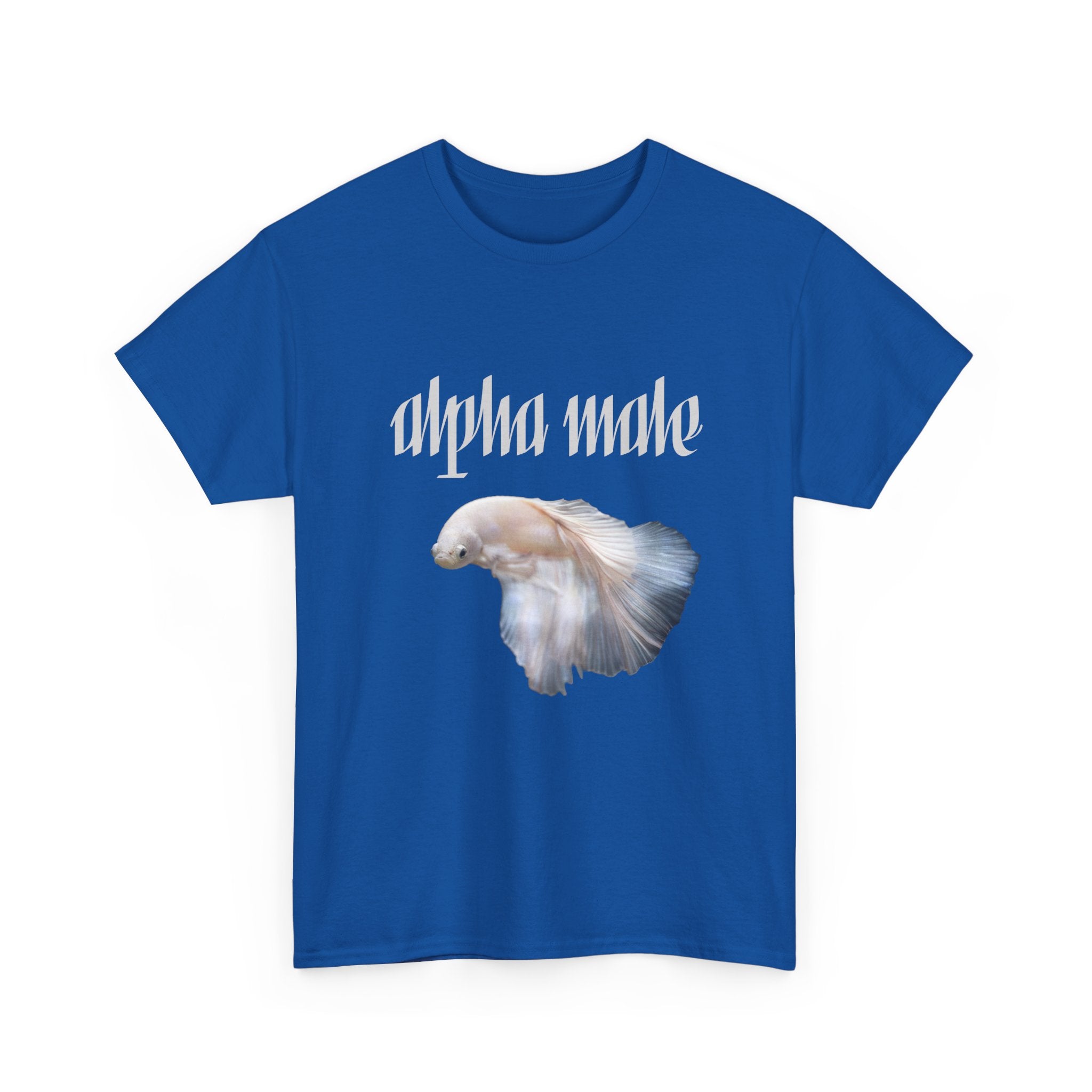 "Alpha Male" Beta Fish Tee - Unisex Heavy Cotton