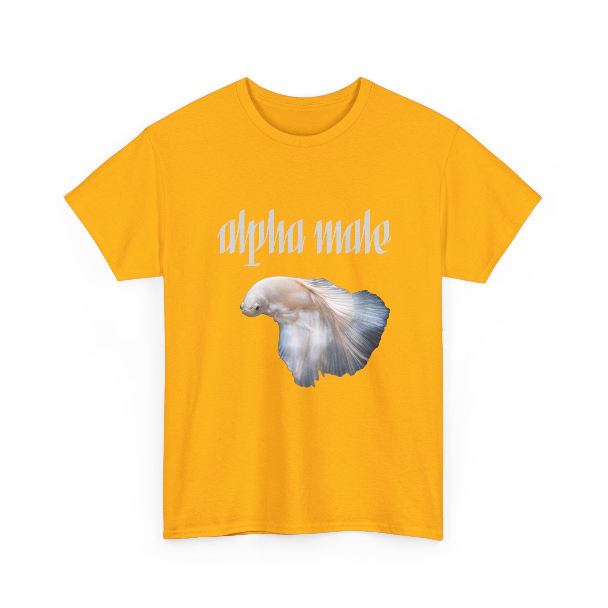 "Alpha Male" Beta Fish Tee - Unisex Heavy Cotton