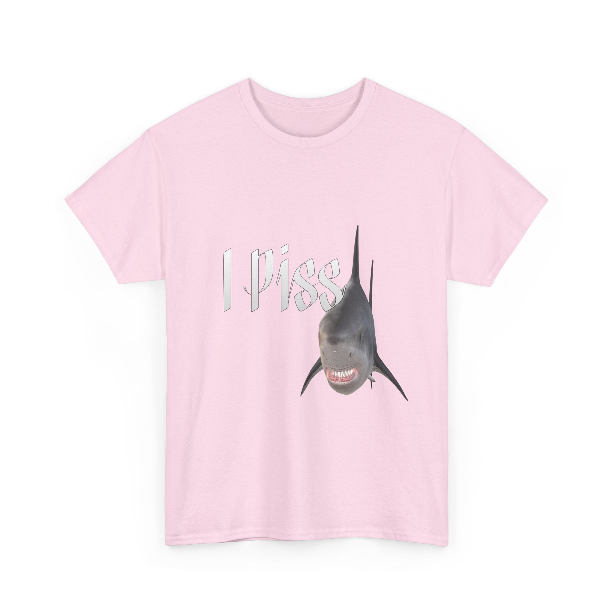I Piss Shark Tee - Unisex Heavy Cotton
