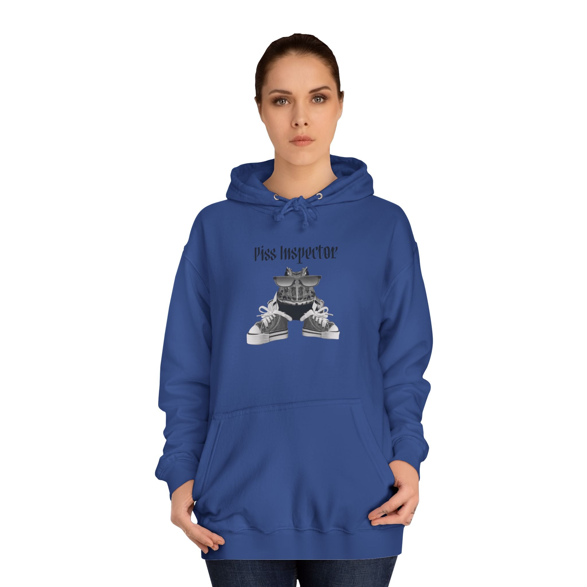 "Piss Inspector" Frog - Unisex Artistic College Hoodie