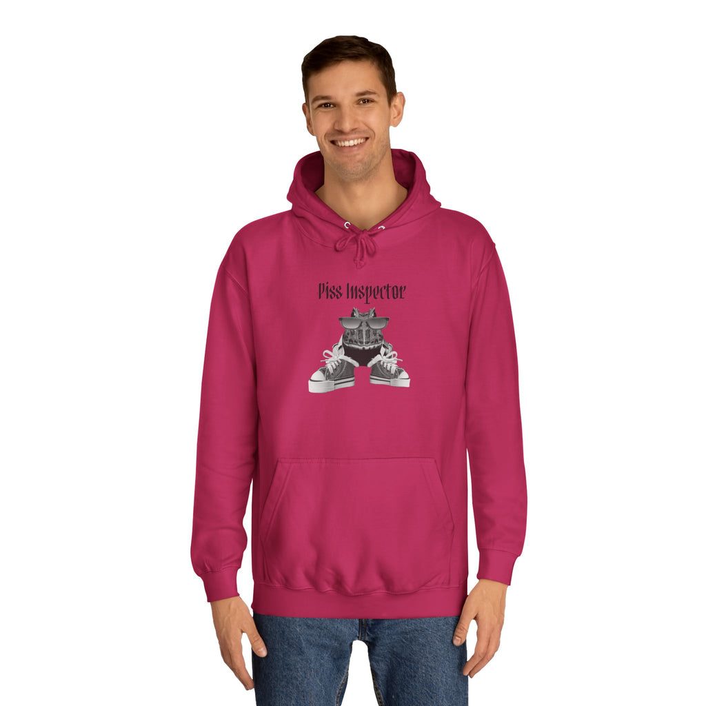 "Piss Inspector" Frog - Unisex Artistic College Hoodie