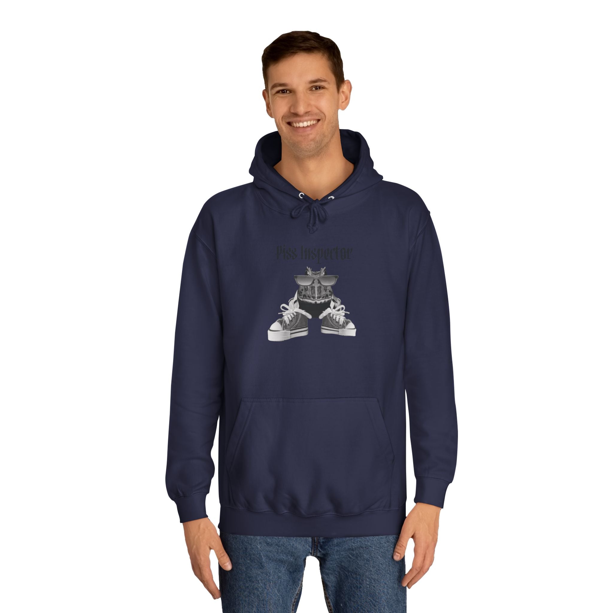 "Piss Inspector" Frog - Unisex Artistic College Hoodie
