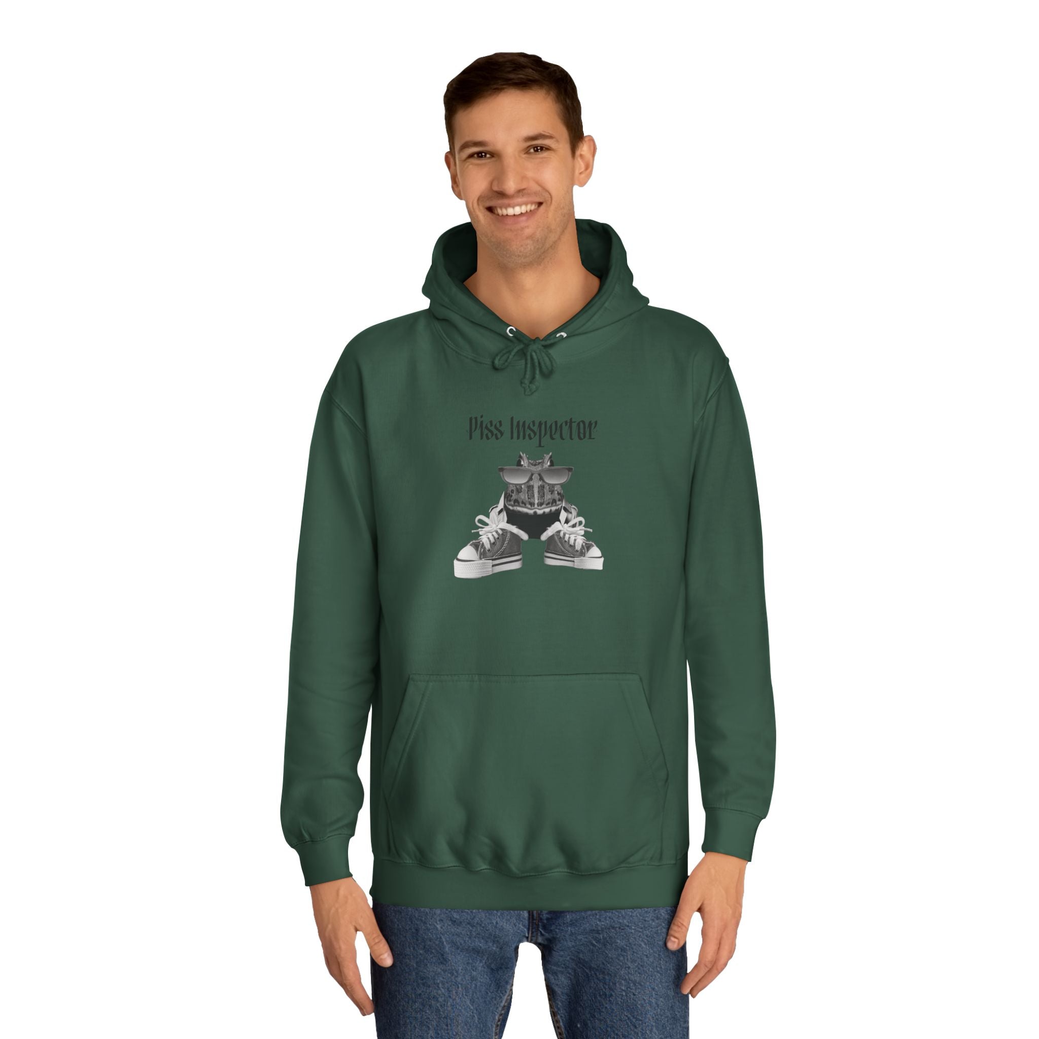"Piss Inspector" Frog - Unisex Artistic College Hoodie