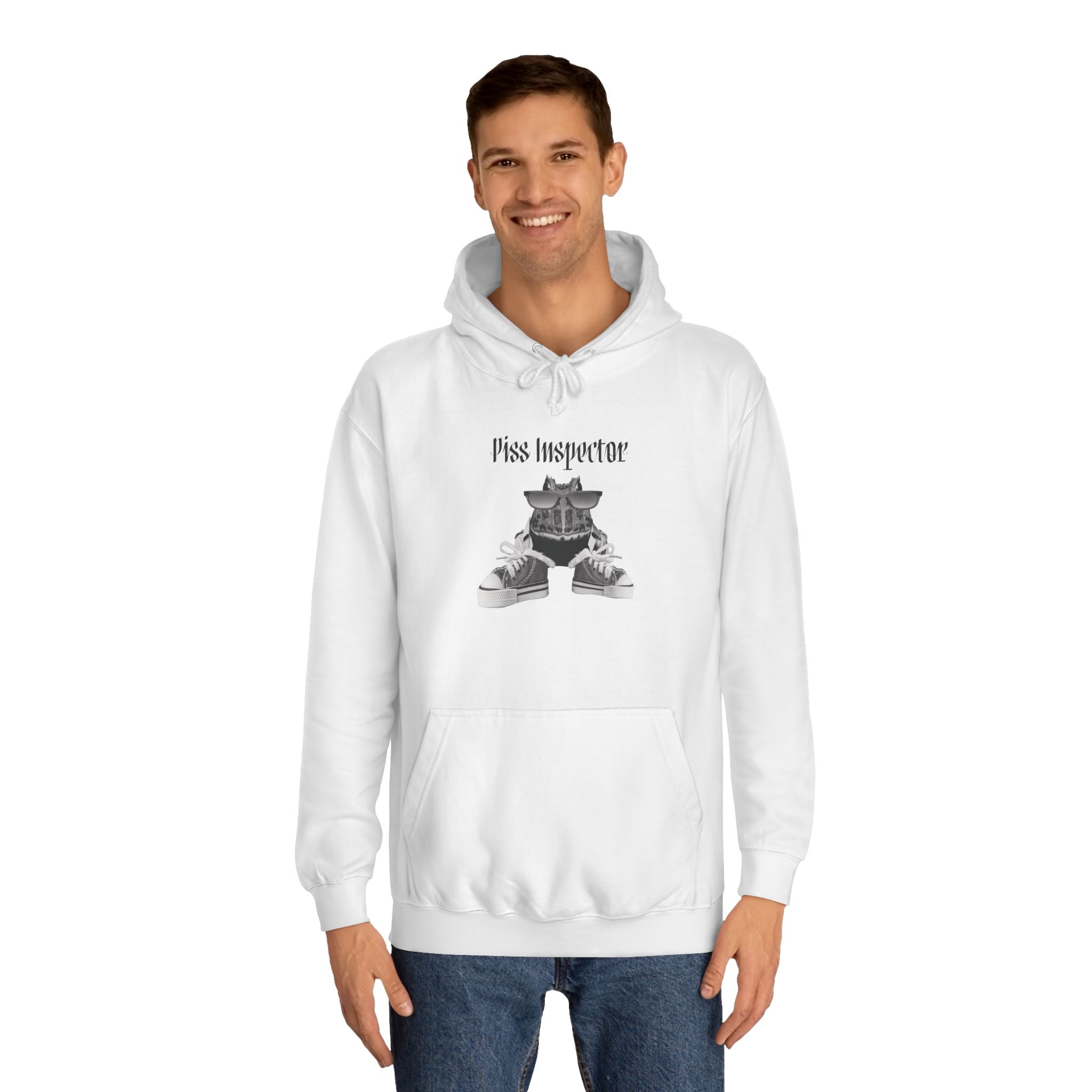 "Piss Inspector" Frog - Unisex Artistic College Hoodie