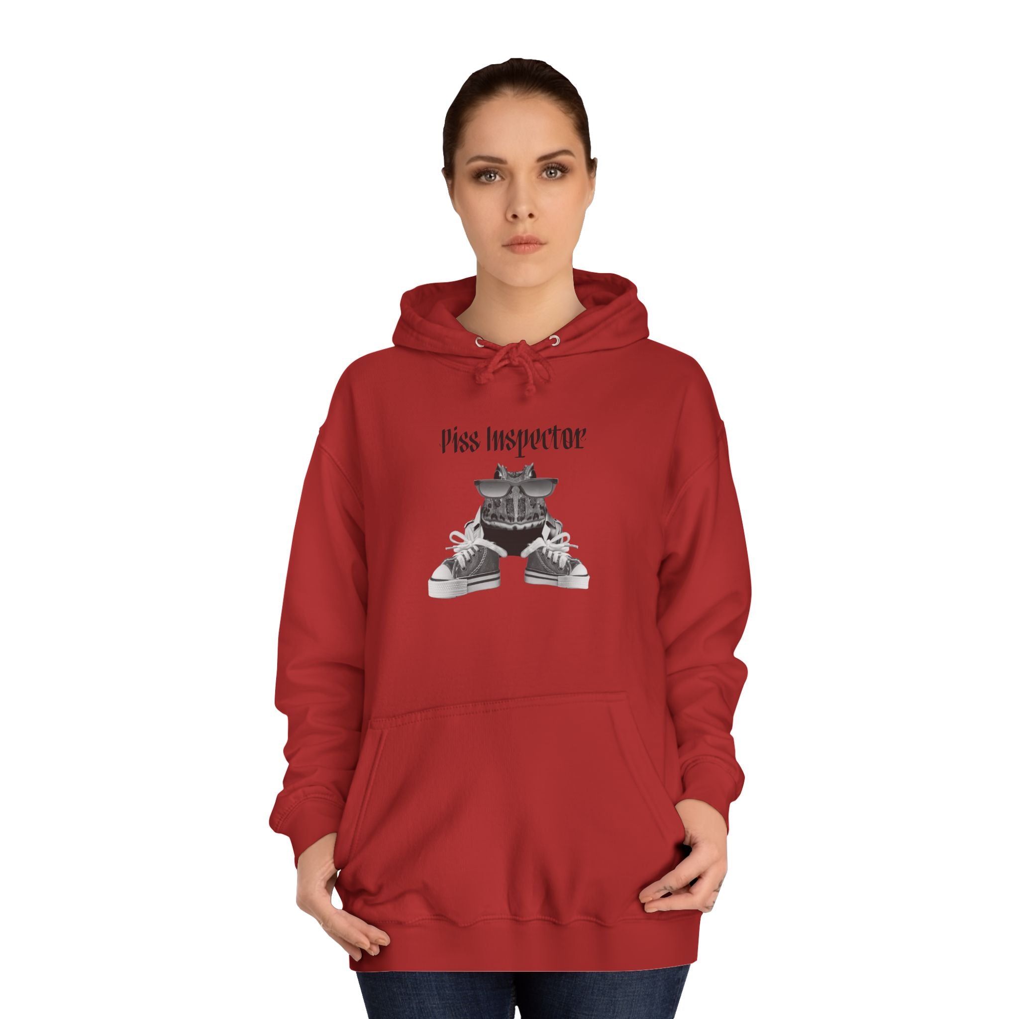 "Piss Inspector" Frog - Unisex Artistic College Hoodie