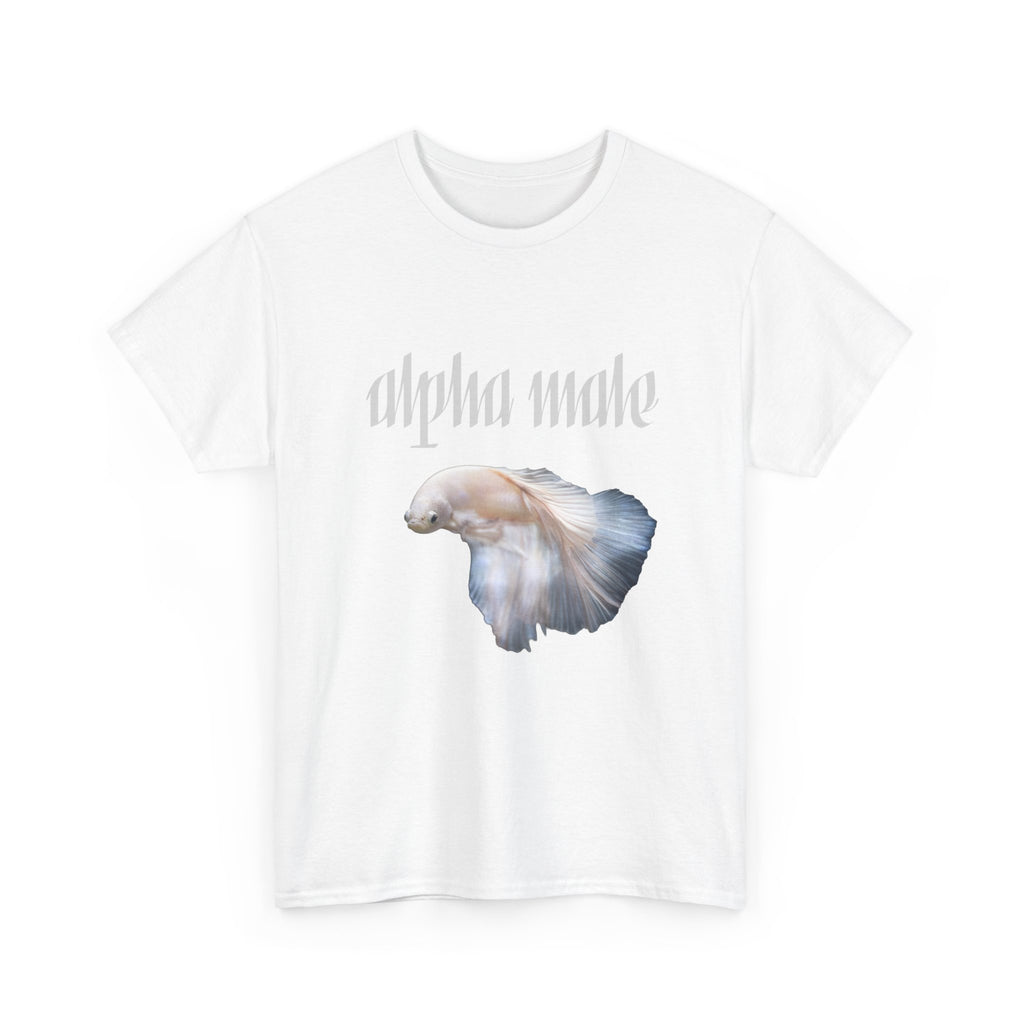 "Alpha Male" Beta Fish Tee - Unisex Heavy Cotton