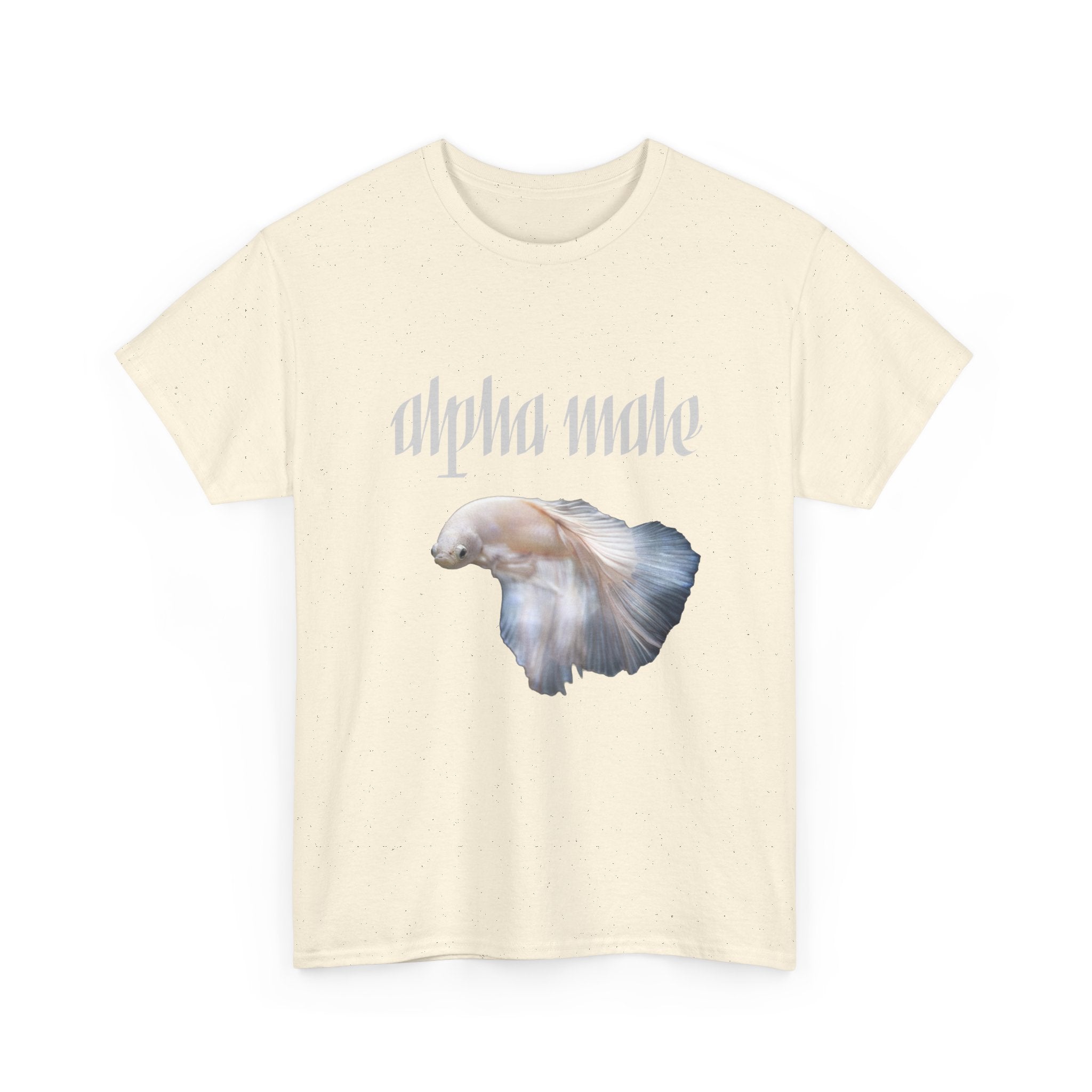 "Alpha Male" Beta Fish Tee - Unisex Heavy Cotton