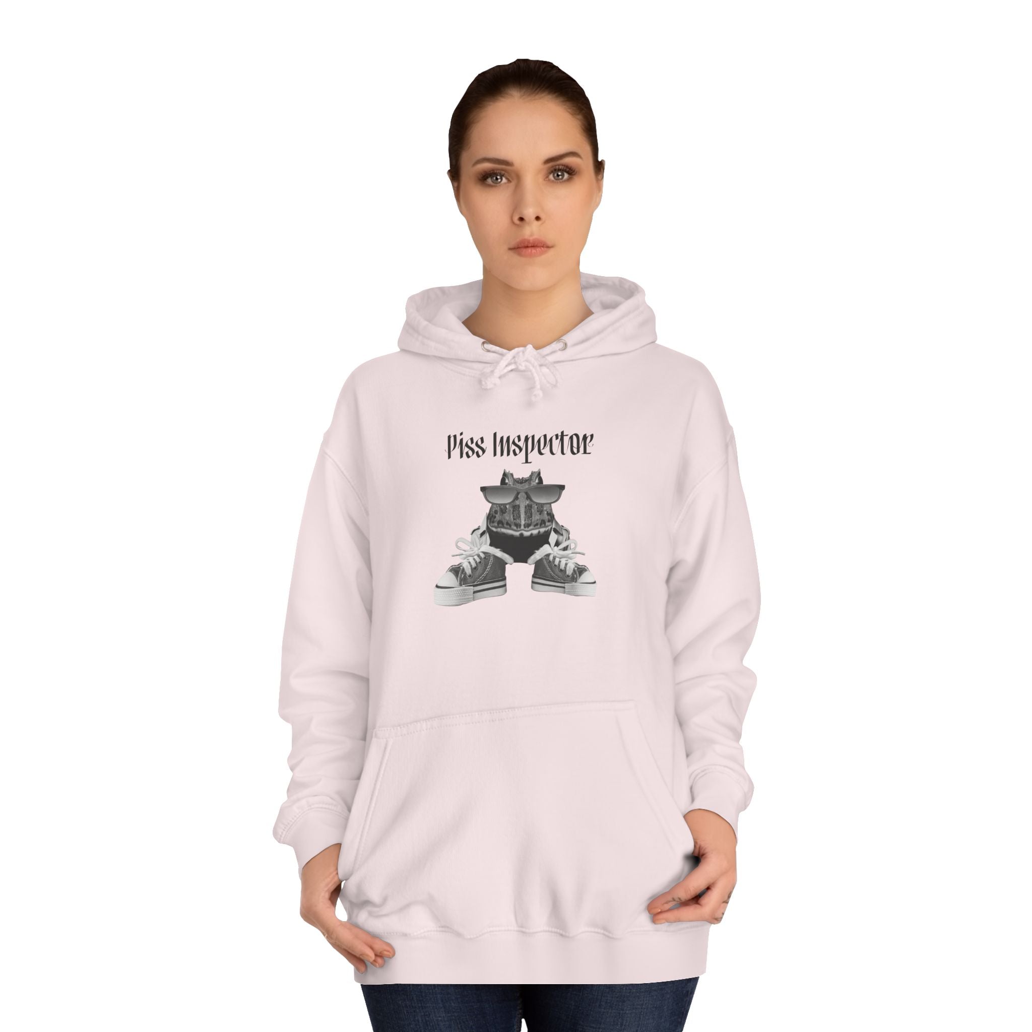 "Piss Inspector" Frog - Unisex Artistic College Hoodie