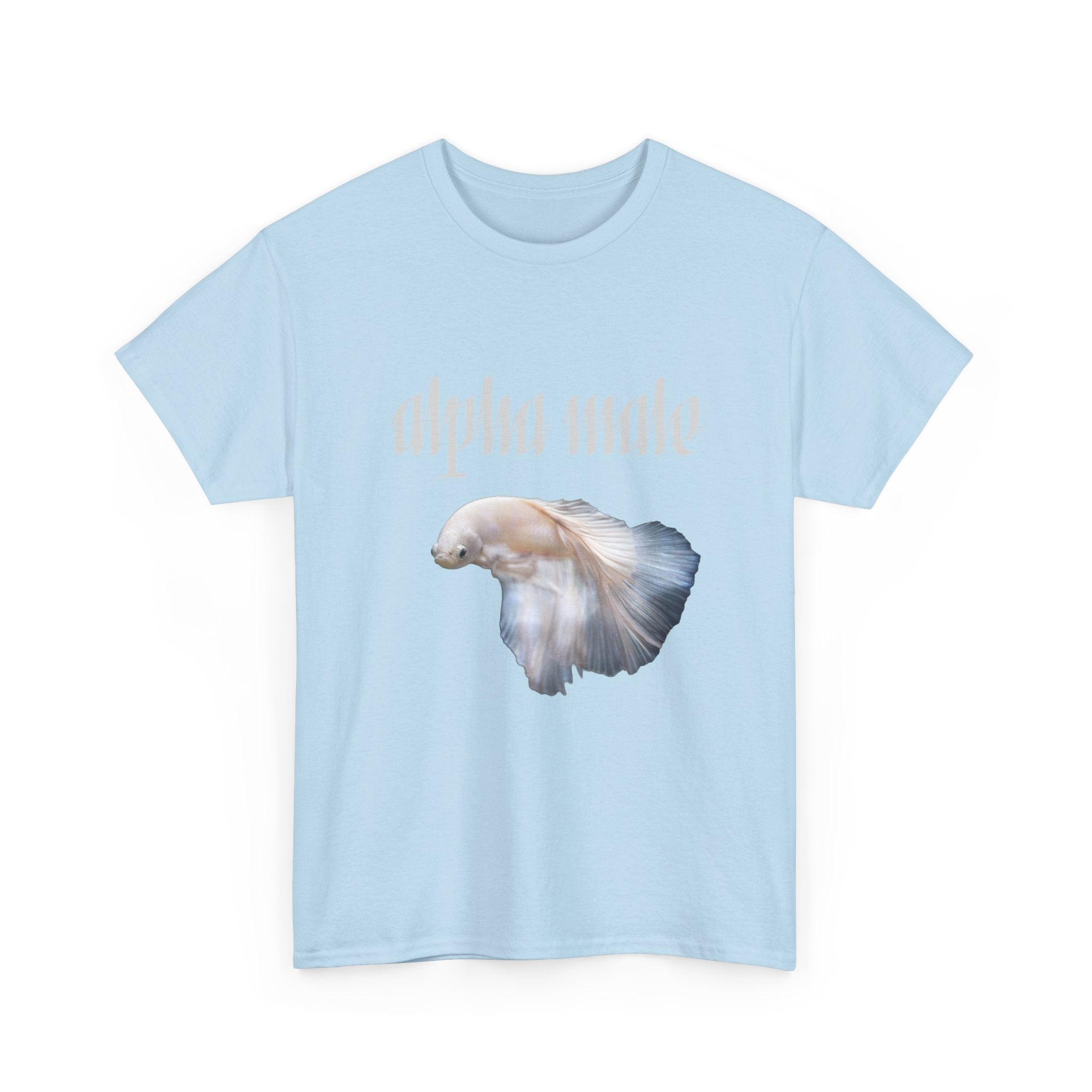 "Alpha Male" Beta Fish Tee - Unisex Heavy Cotton