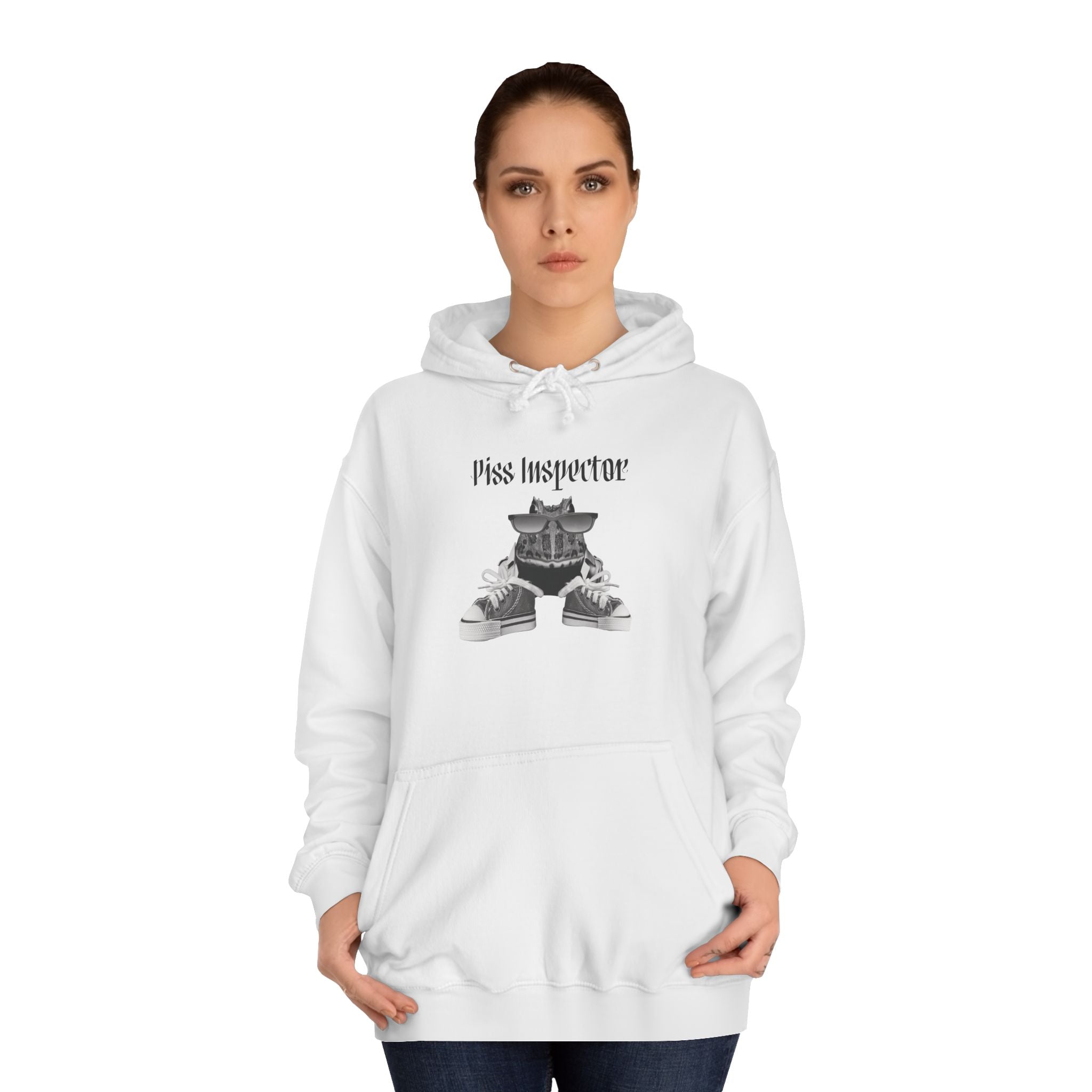"Piss Inspector" Frog - Unisex Artistic College Hoodie