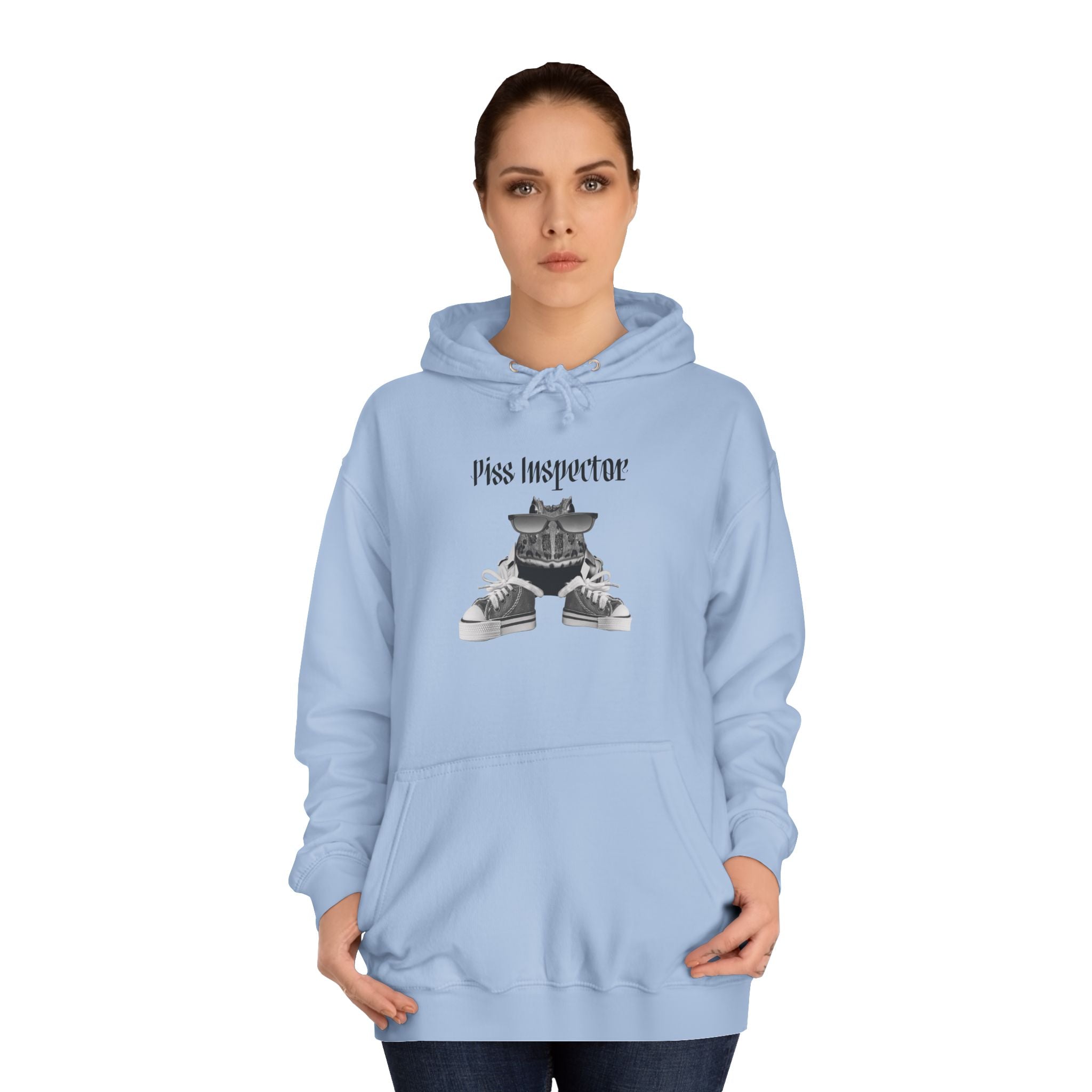 "Piss Inspector" Frog - Unisex Artistic College Hoodie