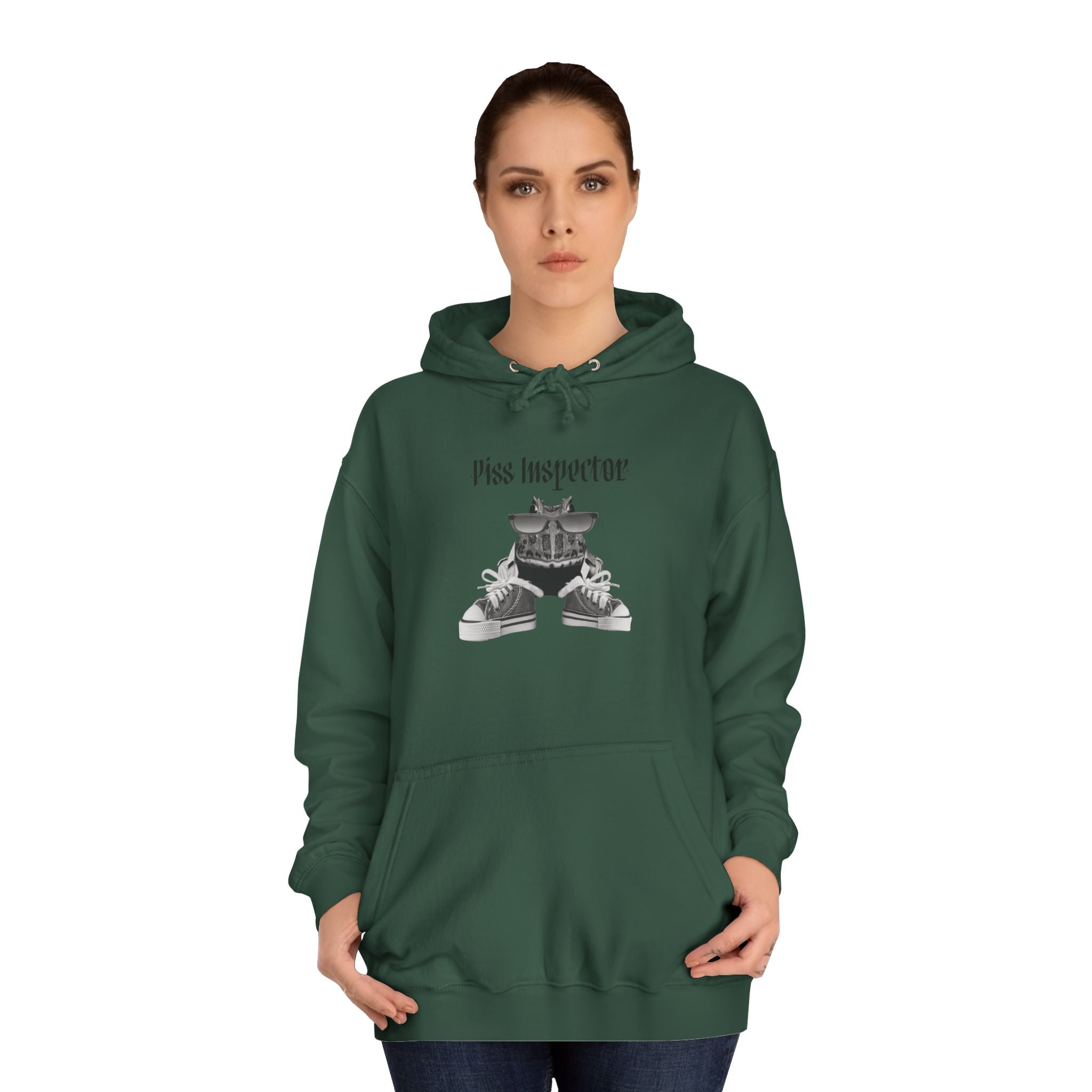 "Piss Inspector" Frog - Unisex Artistic College Hoodie